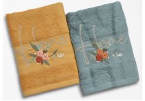 Подарунковий набір рушників Maribor - Home Hardal-Mint (Turkey), 2 штуки
